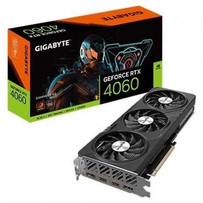 Gigabyte GeForce RTX­­ 4060 GAMING OC 8G NVIDIA GeForce RTX­ 4060 8 GB GDDR6 (Espera 4 dias)